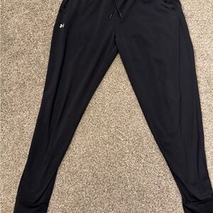 Under Armour Black Performance Joggers with Elastic Waist